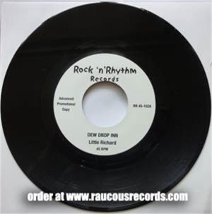 Little Richard Dew Drop Inn 7" single rock 'n' roll vinyl at Raucous Records.