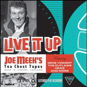 Live It Up 10" LP Joe Meek Tea Chest vinyl at Raucous Records.