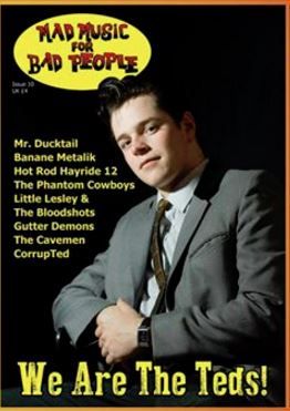 Mad Music For Bad People Issue 10 rockabilly magazine at Raucous Records.