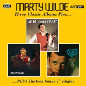 Marty Wilde Three Classic Albums plus 2CD British 1950s rock 'n' roll at Raucous Records.