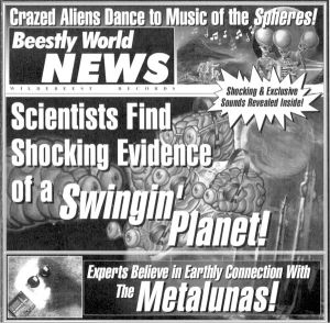 The Metalunas Swingin' Planet CD