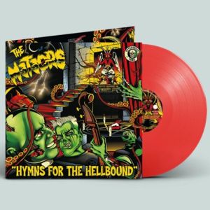 The Meteors Hymns For The Hellbound LP psychobilly red vinyl at Raucous Records.