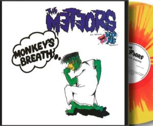 The Meteors Monkey's Breath LP psychobilly coloured vinyl at Raucous Records.