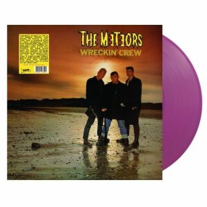 The Meteors Wreckin' Crew LP purple vinyl psychobilly at Raucous Records.