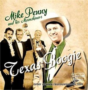Mike Penny and his Moonshiners Texas Boogie CD
