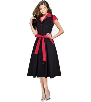 Tanya 50s Style Dress at Retro Vixens
