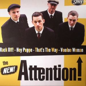The New Attention 10" vinyl LP at Raucous Records.
