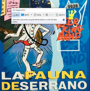 Peter King Band La Fauna De Serrano CD single rockabilly at Raucous Records.