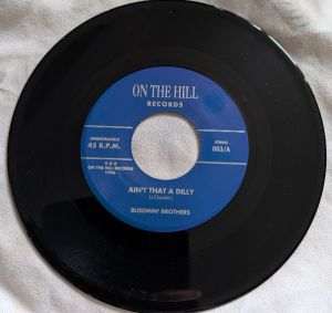 Bloomin' Brothers Ain't That a Dilly single rockabilly vinyl at Raucous Records.
