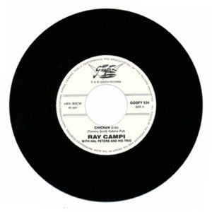 Ray Campi Chicken 7" single rockabilly vinyl at Raucous Records.