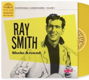 Ray Smith Shake Around 10" LP 1950s Sun rockabilly vinyl at Raucous Records.
