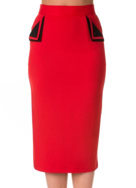 Banned Diva Cigarette Skirt at Retro Vixens