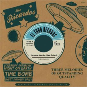 The Ricardos Screamin' Saturday Night 7" EP rockabilly vinyl at Raucous Records.