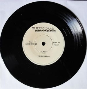 Ricardos Slinky 7" EP rockabilly vinyl at Raucous Records.