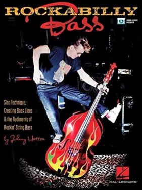 Rockabilly Bass instructional book by Johnny Hatton at Raucous Records.