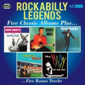 Rockabilly Legends Five Classic Albums 2CD 1950s rock 'n' roll at Raucous Records.