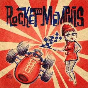 Rocket To Memphis I'm Bad 7" single psychobilly vinyl at Raucous Records.