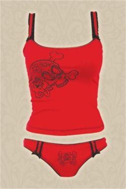 Red Underwear Set