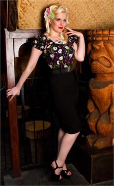 Rose Lee Mexican Wiggle Dress