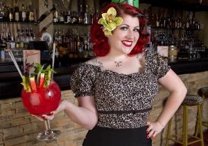 Rose Lee Leopard Top Miss Fortune