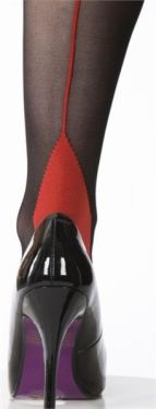 with Red Seam and Cuban Heel