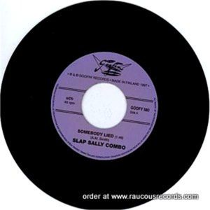 Slam Sally Combo Somebody Lied Three Alley Cats Vinyl 7" Single