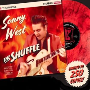Sonny West The Shuffle LP rockabilly vinyl at Raucous Records.