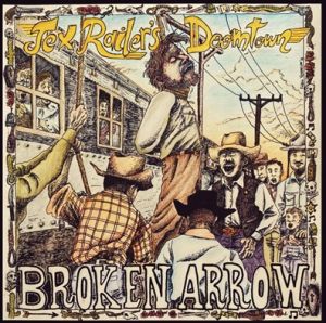 Tex Railer's Doomtown Broken Arrow LP psychobilly vinyl at Raucous Records.