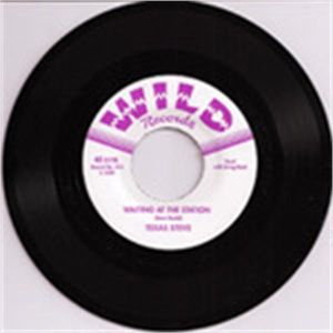 Texas Steve Partyline 7" single wild rockabilly vinyl at Raucous Records.