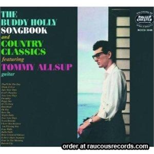 Tommy Allsup Buddy Holly Song Book CD