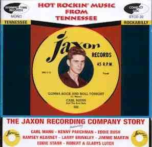 Hot Rockin' Music From Tennessee Volume 1 CD