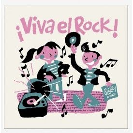 Viva El Rock Vinyl LP gatefold sleeve CD