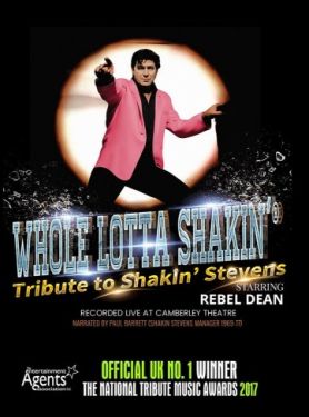 Rebel Dean Whole Lotta Shakin Tribute to Shakin' Stevens DVD rock 'n' roll at Raucous Records.