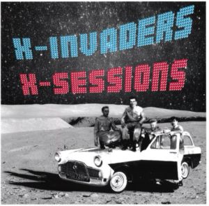 X-Invaders X-Sessions LP 1980s rockabilly vinyl at Raucous Records.