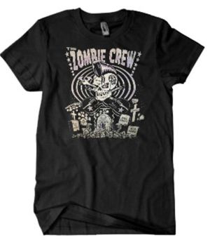 Zombie Crew black t-shirt