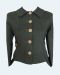 EC Star Dark Green Fitted Jacket at Retro Vixens