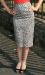 Leopard Print Long Pencil Skirt